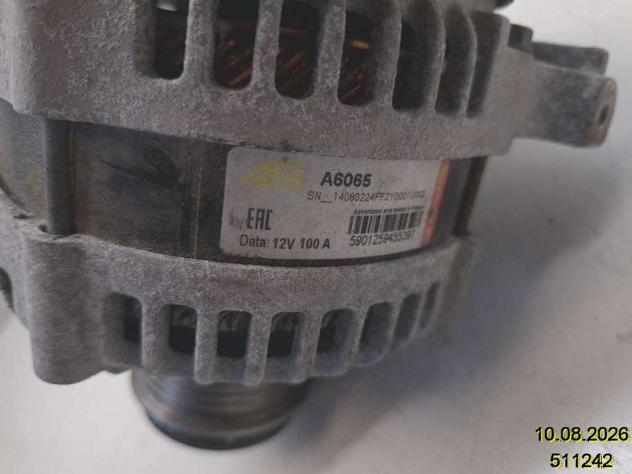 Dynamo til Toyota Urban Cruiser 2009-2014 (TOYOTA|27060-33100|5901259455397|A6065)
