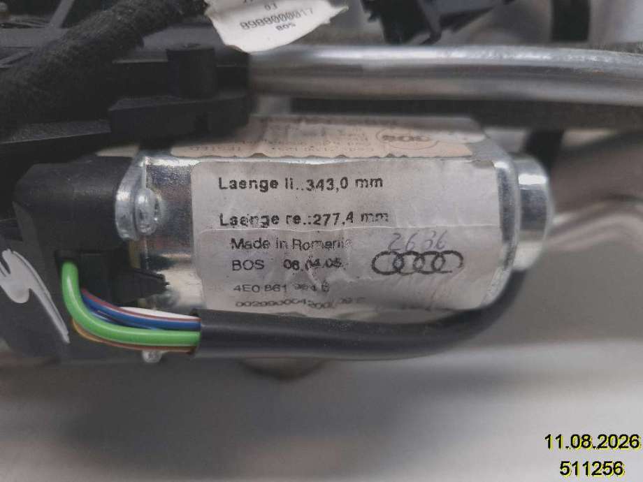 Ruteheis til Audi A8 2003-2010 (Type II) (AUDI|4E0 839 462 C|)