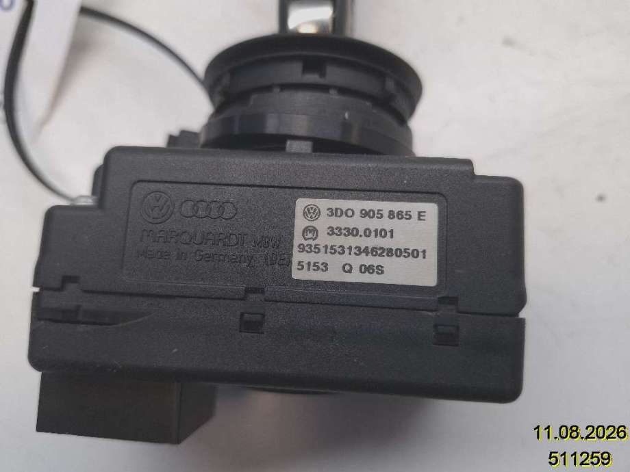 Tenningslås til Audi A8 2003-2010 (Type II) (AUDI|3D0 905 865 E|3330.01101|)