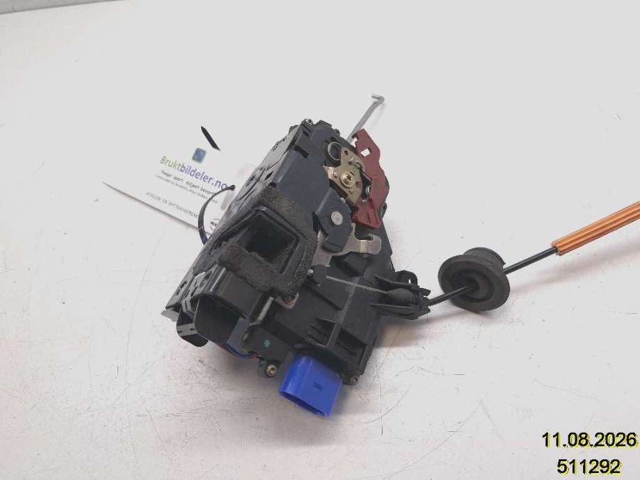 Låsekasse venstre foran til Audi A8 2003-2010 (Type II)  (AUDI|4E1 837 015|)