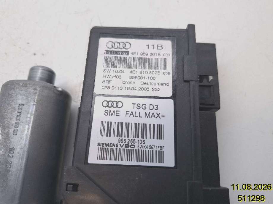 Ruteheis venstre foran til Audi A8 2003-2010 (Type II)  (AUDI|4E1 959 801 B|998091-106|)