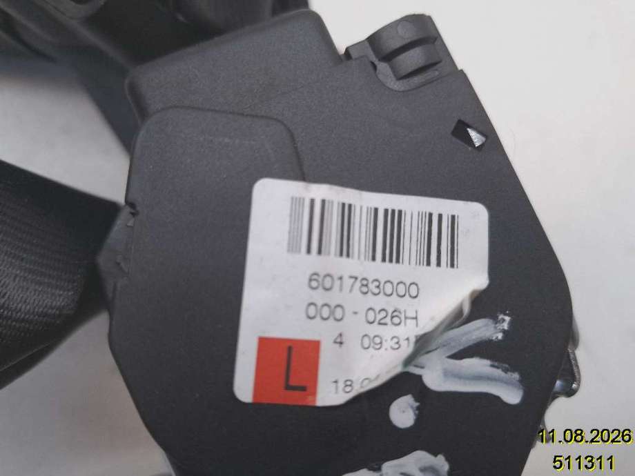 Sikkerhetsbelte bak venstre til Audi A8 2003-2010 (Type II)  (AUDI|4E0 857 805 B|601783000|)