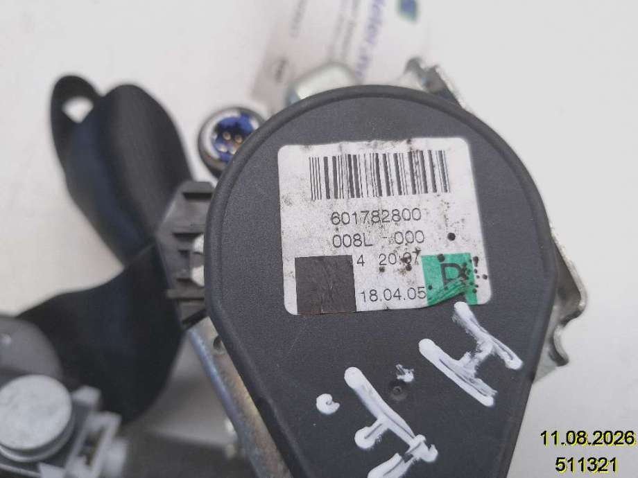 Sikkerhetsbelte foran høyre til Audi A8 2003-2010 (Type II) (AUDI|4E1 857 706|601782800|)