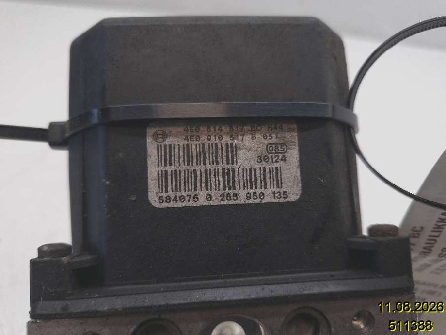 ABS sentral til Audi A8 2003-2010 (Type II)  (AUDI|4E0 614 517 BC|0 265 950 135|)
