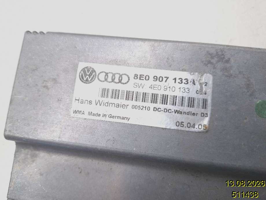 Styreenhet diverse til Audi A8 2003-2010 (Type II) (AUDI|4E0 910 133|005210|8E0 907 133 A)