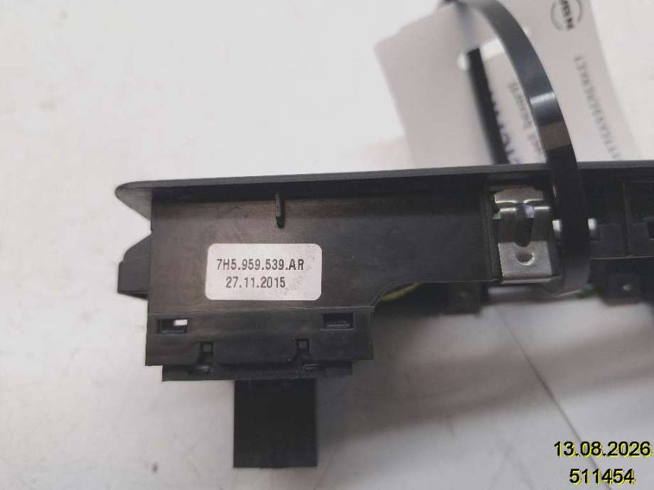 Bryter ruteheis til VW Transporter / Caravelle 2015-2019 (T6) (T6) (VOLKSWAGEN|1K3 959 857 C||7H5 959 539 AR)