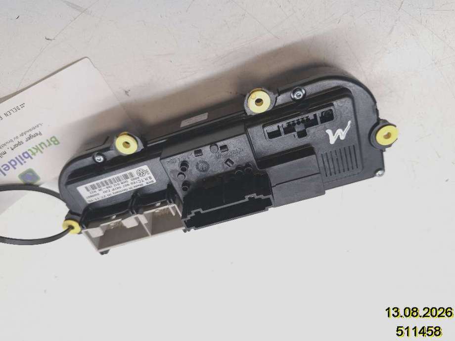 Varmeapparat betjening til VW Transporter / Caravelle 2015-2019 (T6) (T6) (VOLKSWAGEN|7E0 907 047 AF|5HB 012 269-39|7E0 907 047 P)