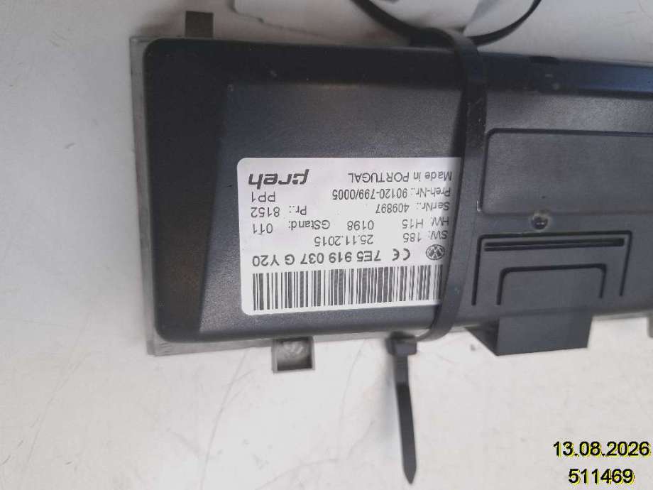 Varmeapparat betjening til VW Transporter / Caravelle 2015-2019 (T6) (T6) (VOLKSWAGEN|7E5 919 037 G|90120-799/0005|)