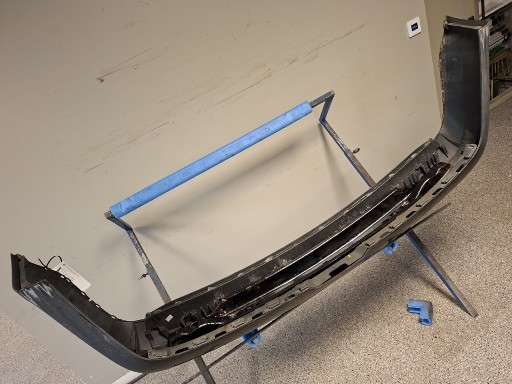 Støtfanger bak til VW Caddy 2015-2020 (Type III, Fase 3)  (VOLKSWAGEN|2K5 807 417 B|)