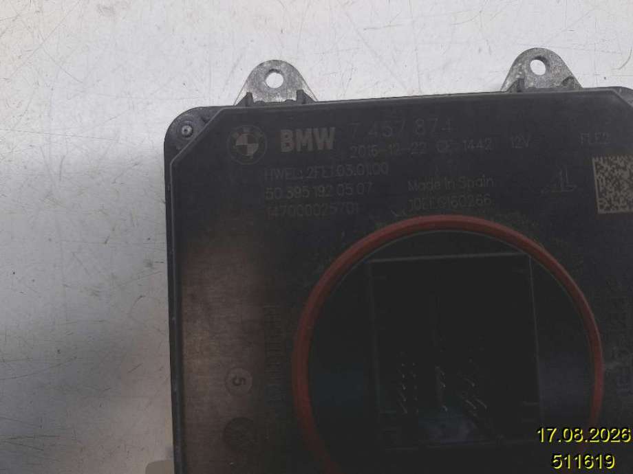 Styreenhet xenon/ballast til BMW 3-Serie 2012-2018 (F30/F31/F34) (F30/F31/F34) (BMW|63 11 8 494 844|2FE1.03.01.00|7 457 874)