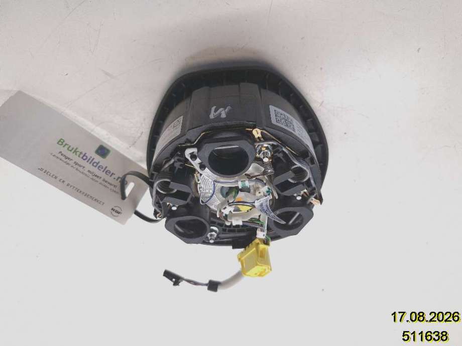 Airbag rattpute til VW Caddy 2015-2020 (Type III, Fase 3)  (VOLKSWAGEN|2K5 880 201 M|621280578|)