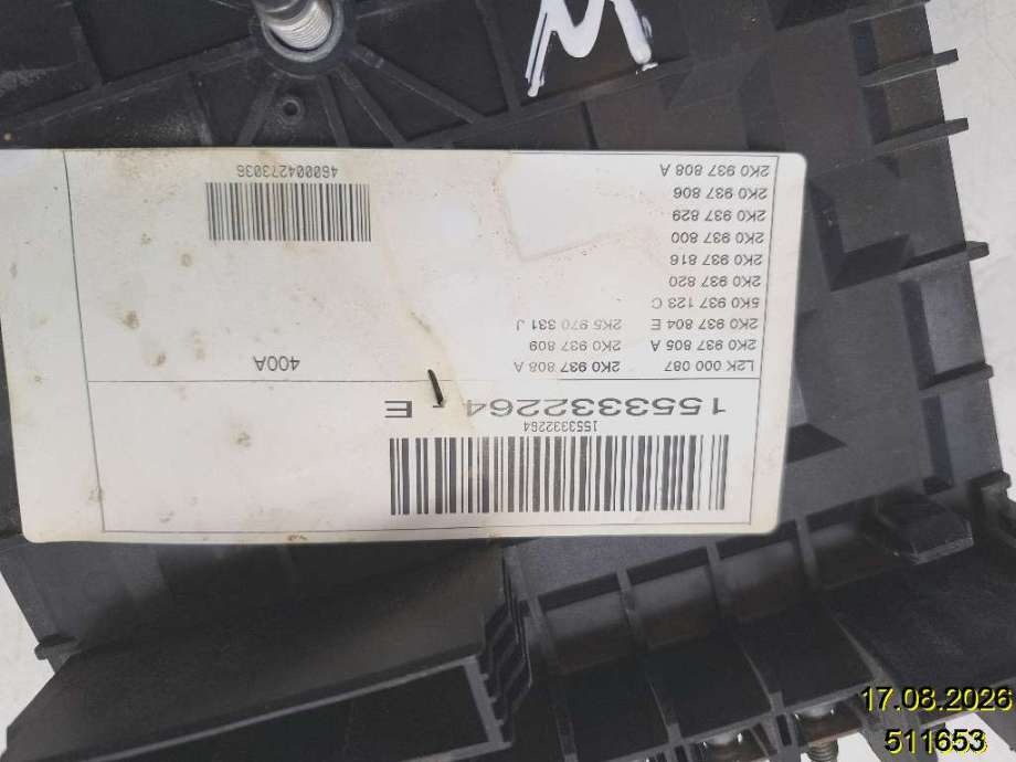 Sikringsboks til VW Caddy 2015-2020 (Type III, Fase 3)  (VOLKSWAGEN|1K0 937 125 D|)