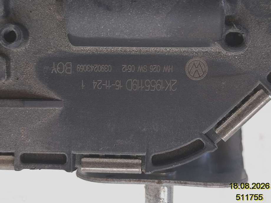 Viskermotor frontrute til VW Caddy 2015-2020 (Type III, Fase 3) (VOLKSWAGEN|2K1 955 119 D|1 397 220 727|)