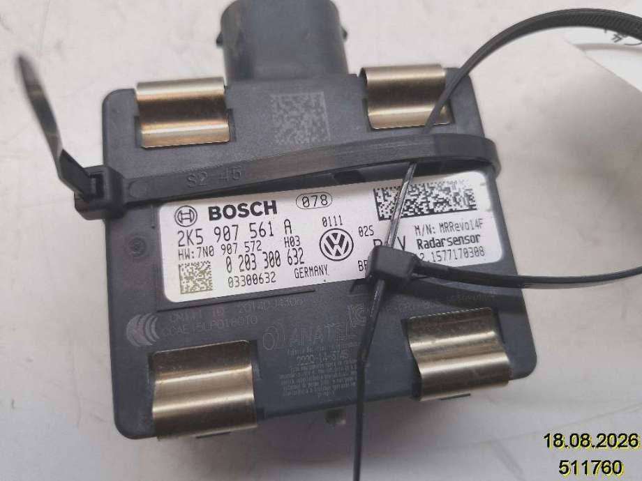 Sensor radar til VW Caddy 2015-2020 (Type III, Fase 3)  (VOLKSWAGEN|2K5 907 561 A|0 203 300 632|)