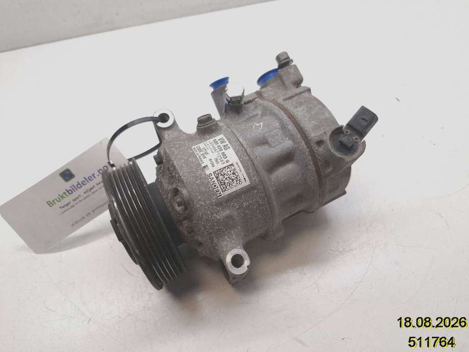 Aircondition kompressor til VW Caddy, 2015-2020 (Type III, Fase 3) (VOLKSWAGEN|5Q0 820 803 G)