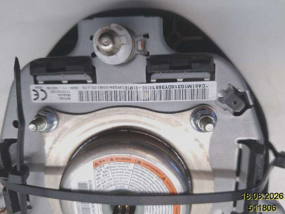 Airbag rattpute til Suzuki SX4 S-CROSS 2013-->> (Type II) (SUZUKI|4815061M01C48|)