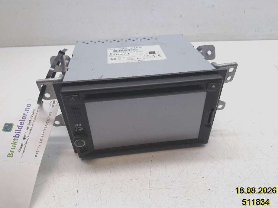 Bilstereo til Suzuki SX4 S-CROSS, 2013-->> (Type II) (SUZUKI|39920-61MR0)