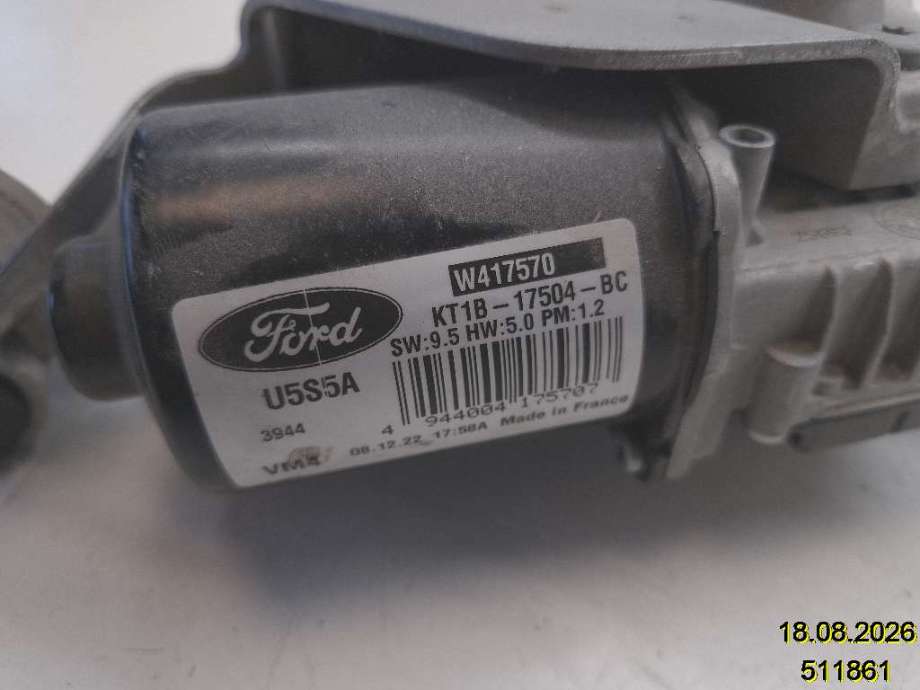 Viskermotor frontrute til Ford Transit Connect 2018-->> Type II, Fase 2  (FORD|KT18-17504-BC|W417570|)