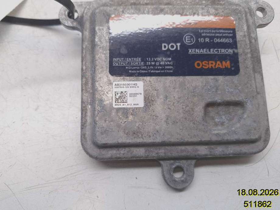 Styreenhet xenon/ballast til Ford Transit Connect 2018-->> Type II, Fase 2 (FORD||AB3150301HQ)