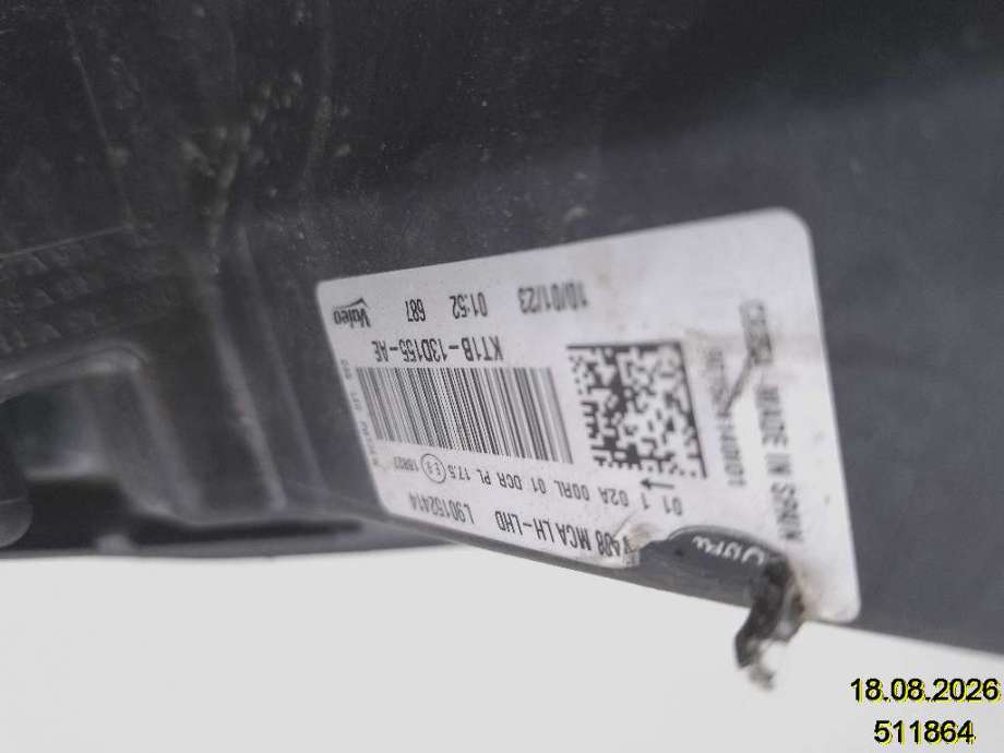 Frontlykt venstre xenon til Ford Transit Connect 2018-->> Type II, Fase 2 (FORD|KT1B-13D155-AE|90152414|)