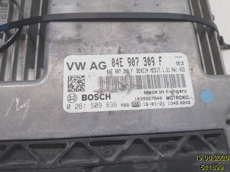 Styreenhet motor til VW e-Golf 2014-2017 (Fase 1)  (VOLKSWAGEN|04E 907 309 F|0 261 S09 836|)