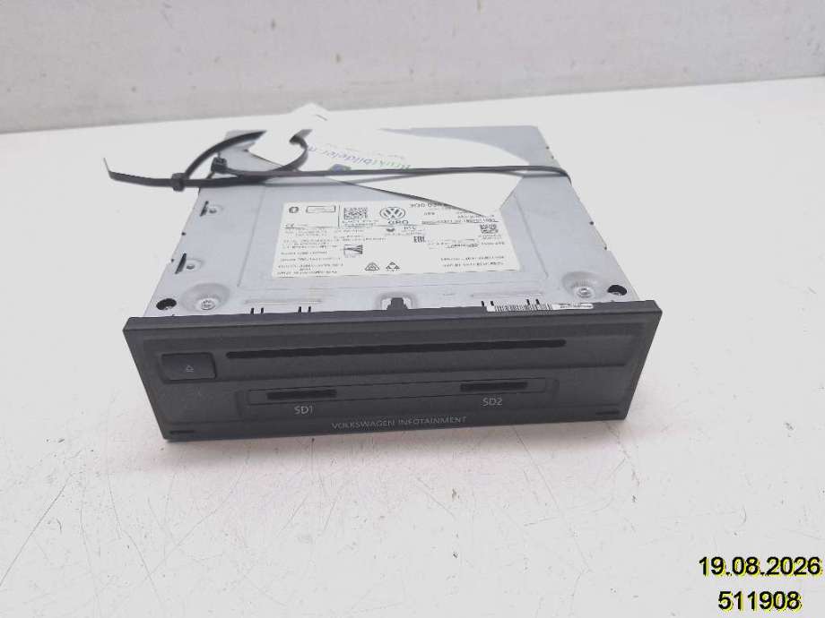 Bilstereo til VW e-Golf 2014-2017 (Fase 1) (VOLKSWAGEN|3Q0 035 874 A|28486357|)