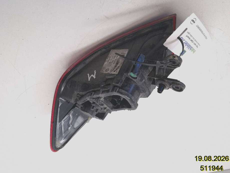 Baklykt venstre til Renault Clio 2012-2016 (Type IV, Fase 1)  (RENAULT|265554091R|)