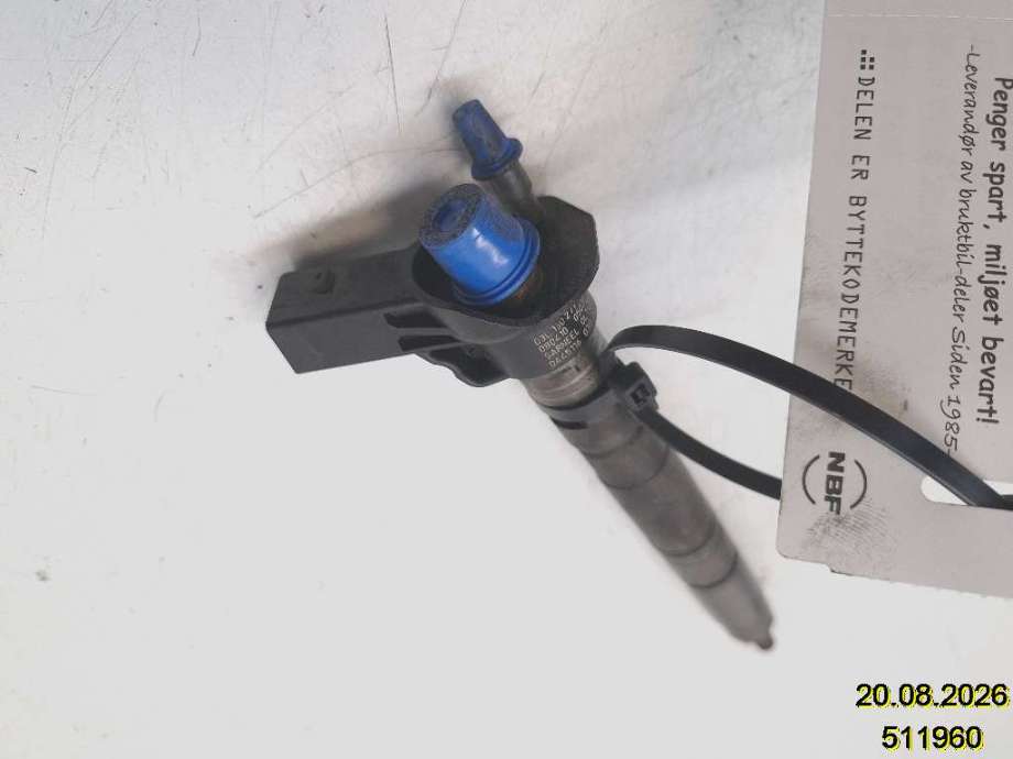 Dyse innsprøyting diesel til Audi A4 2007-2014 (Type IV) (B8) (B8) (AUDI|03L 130 277|0 445 116 030|)