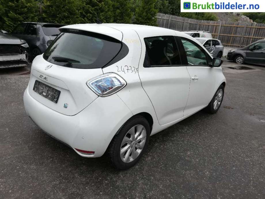 Dør høyre bak til Renault Zoe, 2013-2019 (Fase 1)  (RENAULT|)