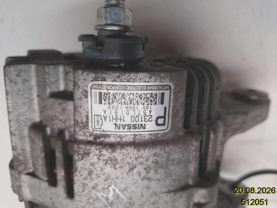 Dynamo til Nissan Micra 2011-2017 (K13) (K13) (NISSAN|23100-1HH1A|A5TL0191A|)