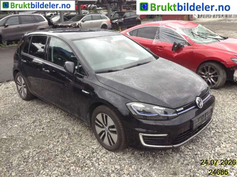 Skjerm høyre foran til VW e-Golf, 2017-2020 (Fase 2)  (VOLKSWAGEN|)