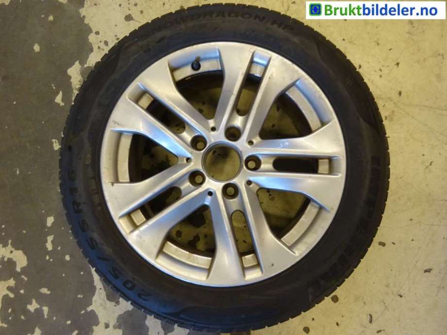 Hjulsett aluminium vinter til Mercedes C-Klasse 2011-2014 (Fase 2) (W204) (W204) (MERCEDES|IMPERIAL|7.0JX16 ET 43 5X112|A204 401 720 2)