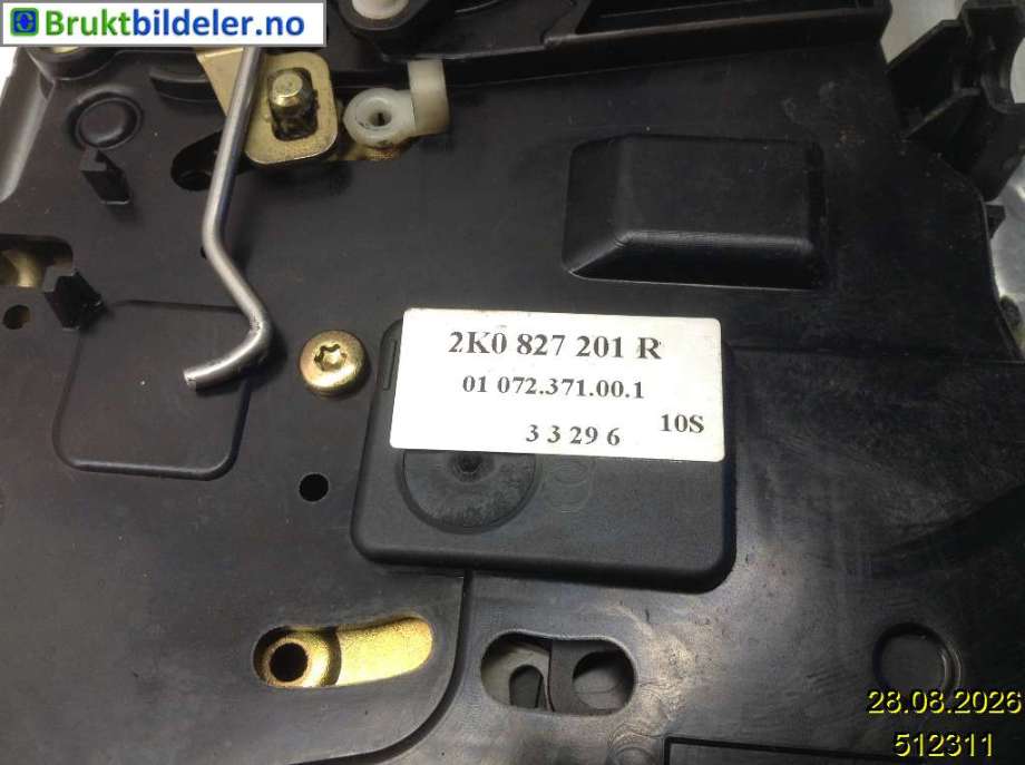 Dørlås låskasse til VW Caddy 2004-2010 (Type III, Fase 1)  (VOLKSWAGEN|2K0 827 201 R|)