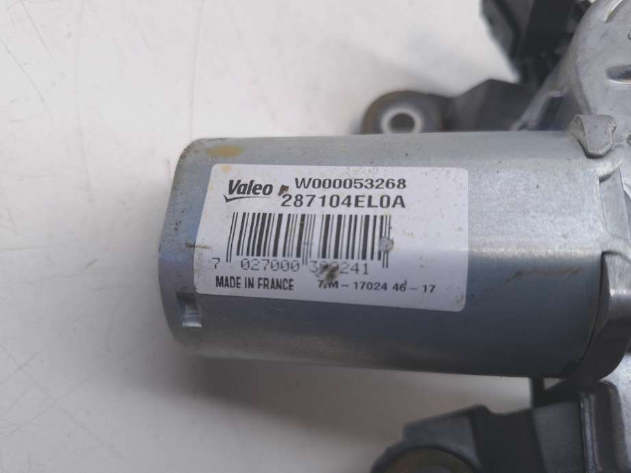 Viskermotor bakrute til Nissan Qashqai 2014-2021 (Type II) (NISSAN|287104EL0A|W000053268|)