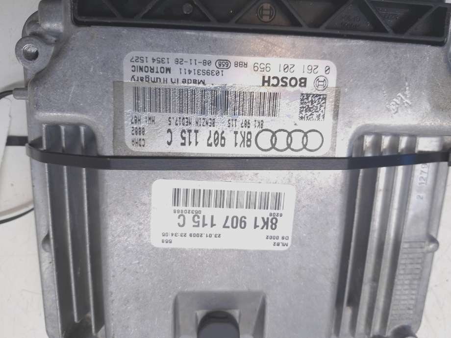 Styreenhet motor til Audi A4 2007-2014 (Type IV) (B8) (B8) (AUDI|8K1 907 115 C|0 261 201 959|)