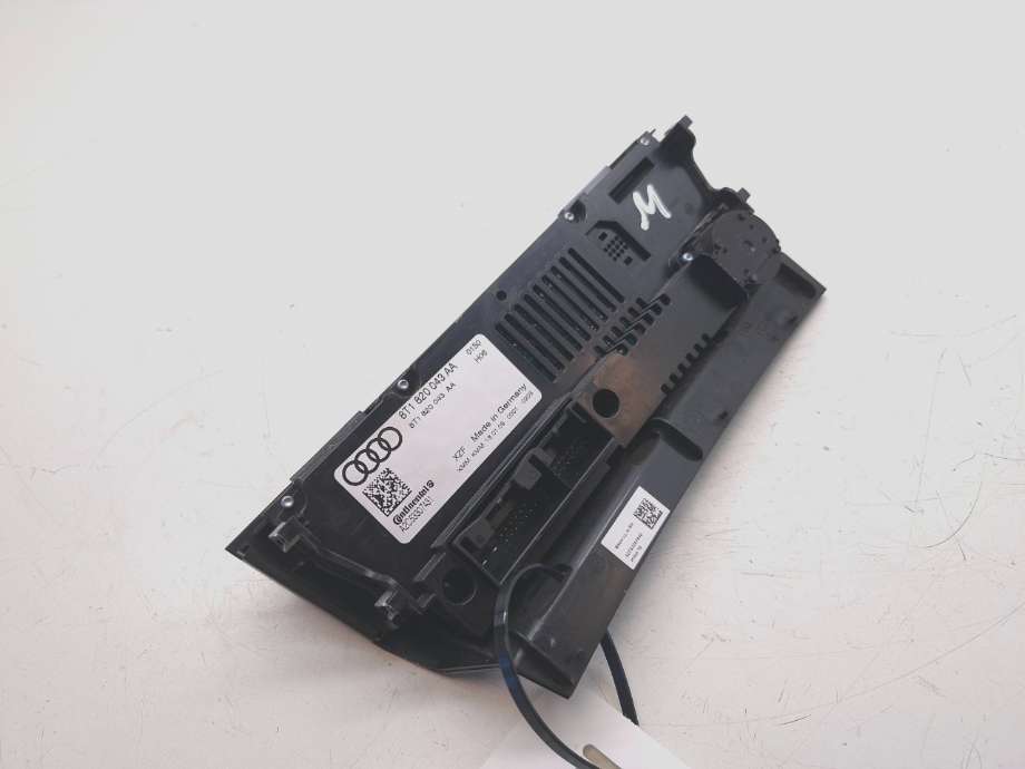 Varmeapparat betjening til Audi A4 2007-2014 (Type IV) (B8) (B8) (AUDI|8T1 820 043 AA|A2C53307431|)