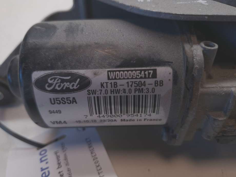 Viskermotor frontrute til Ford Transit Connect 2018-->> Type II, Fase 2  (FORD|KT1B-17504-BB|W000095417|)