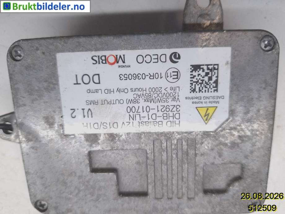 Styreenhet xenon/ballast til Hyundai i40 2012-2017 (HYUNDAI|92190-3Z200|3Z921-01700|)