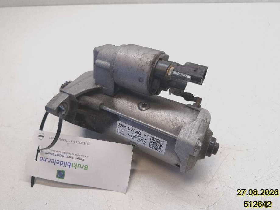 Starter diesel til VW Tiguan 2016-2020 (Type II, Fase 1)  (VOLKSWAGEN|02E 911 022 C|RSW20R-10|)