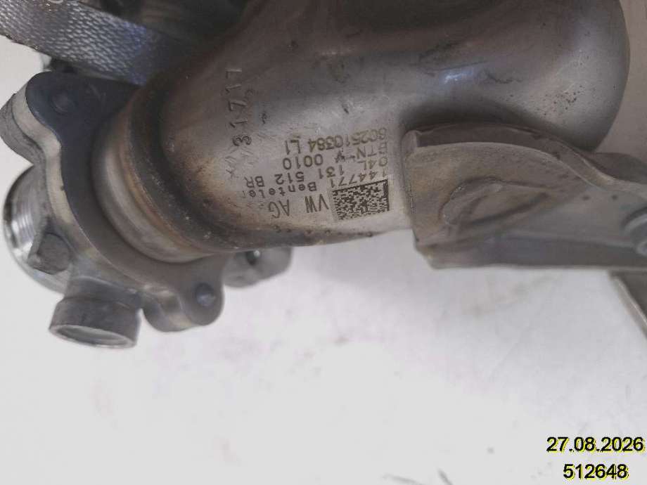 EGR-kjøler til VW Tiguan 2016-2020 (Type II, Fase 1)  (VOLKSWAGEN|04L 131 512 BR|802510384 L1|)