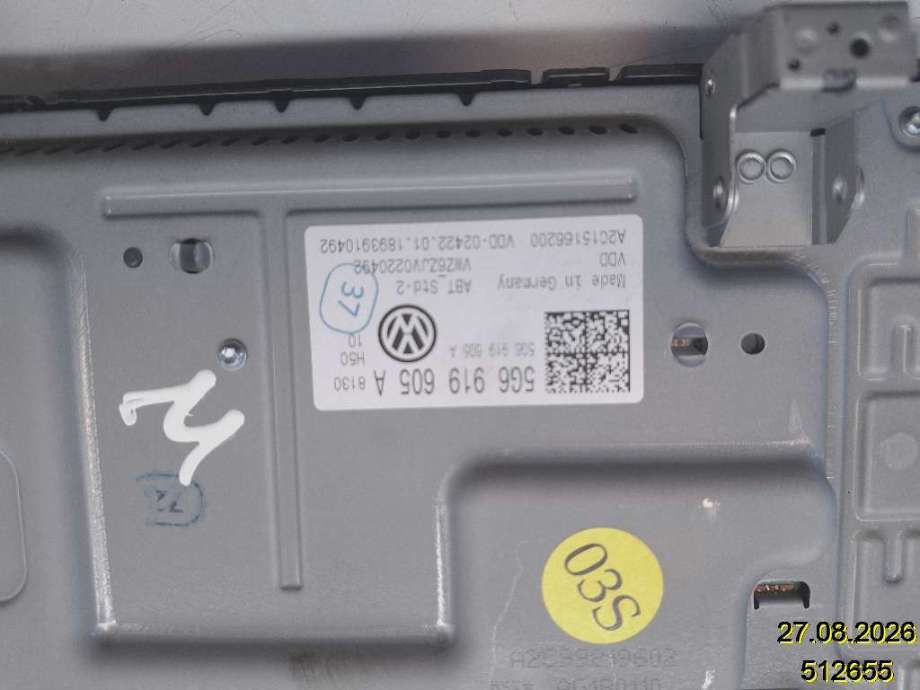 Instrument kjørecomputer til VW Tiguan 2016-2020 (Type II, Fase 1) (VOLKSWAGEN|5G6 919 605 A|A2C15166200|)