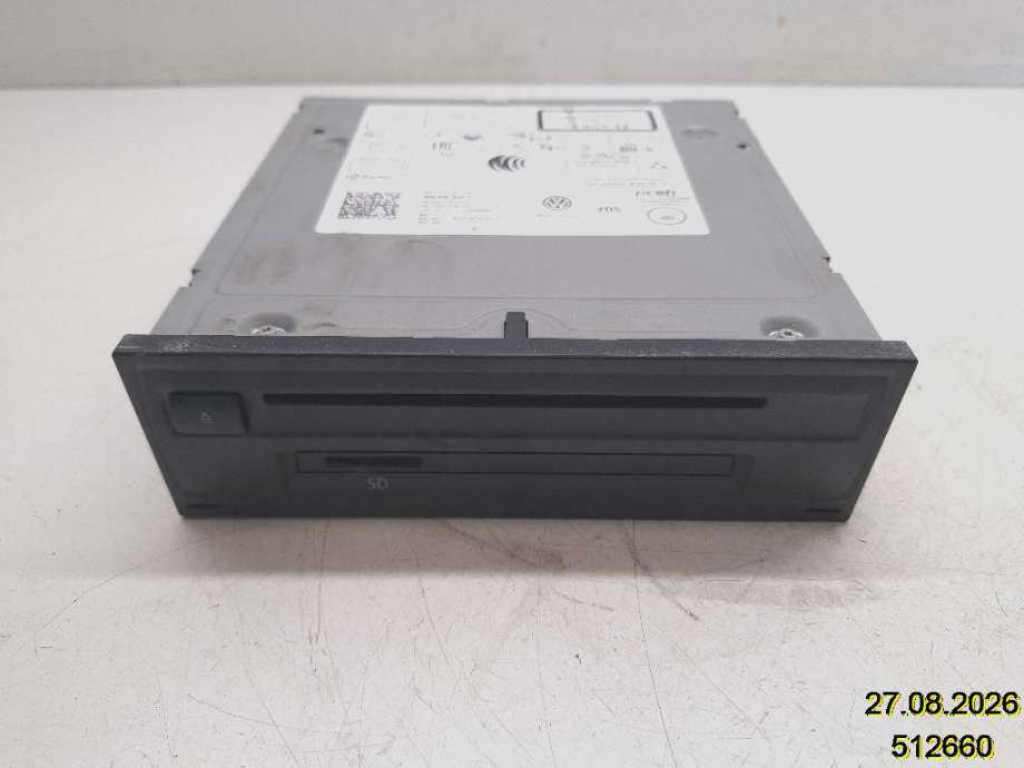 Bilstereo CD-veksler til VW Tiguan, 2016-2020 (Type II, Fase 1)  (VOLKSWAGEN|3Q0 035 842 C)