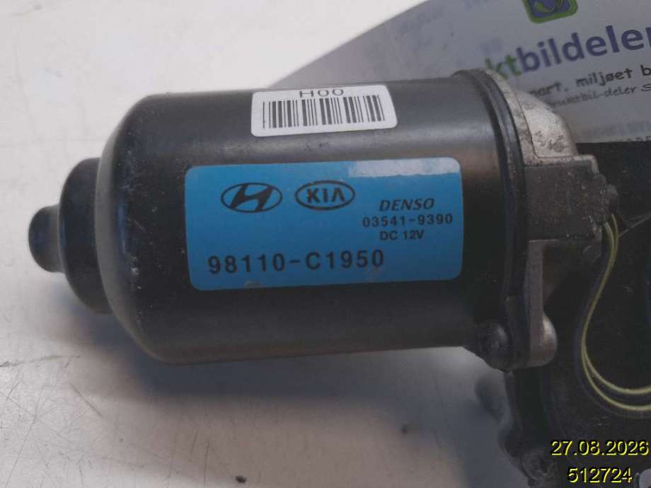 Viskermotor frontrute til Kia Rio 2017-->> Type IV  (98110-C1950|03541-9390|)
