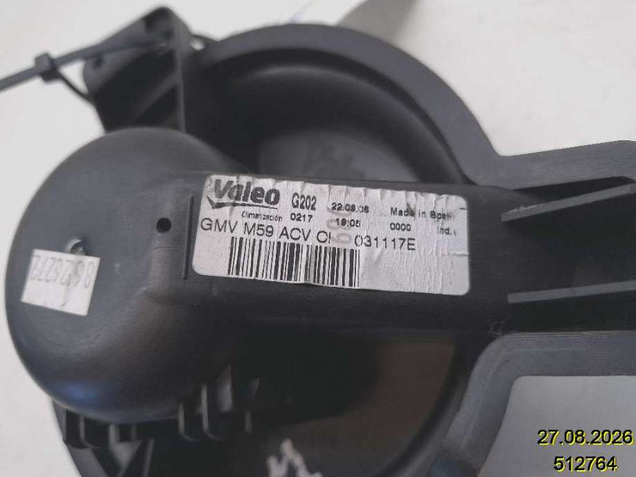 Varmeapparat motor til Citroën Berlingo 2002-2008 (Type I, Fase 2) (CITROEN|6441 R4|031117E|)