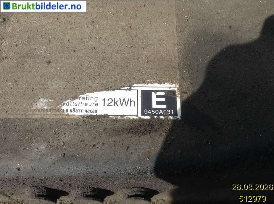 Batteripakke elbil til Mitsubishi Outlander 2015-->> (Type III, Fase 2) (MITSUBISHI|9450A031|)
