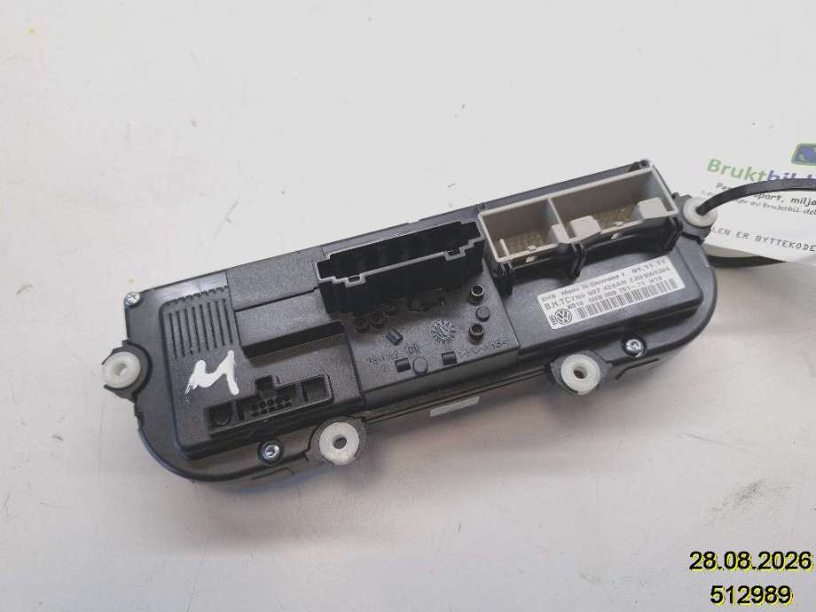 Varmeapparat betjening til VW Caddy 2010-2015 (Type III, Fase 2) (VOLKSWAGEN|7N0 907 426 AN|5HB 009 751-71|)