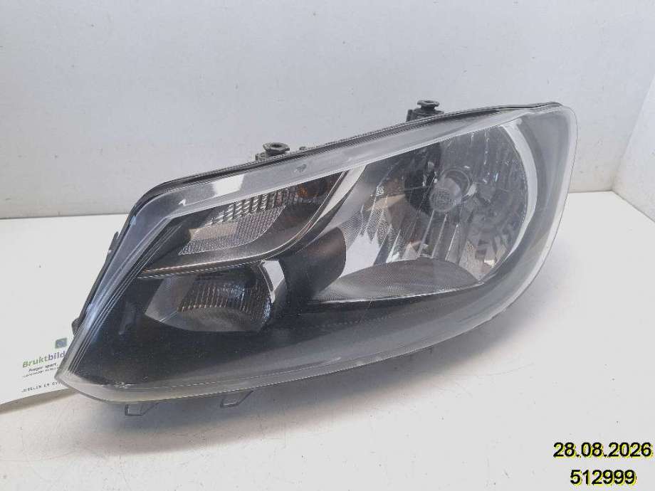 Frontlykt venstre halogen til VW Caddy 2010-2015 (Type III, Fase 2) (VOLKSWAGEN|2K5 941 005 A|1EL 010 551-01|)