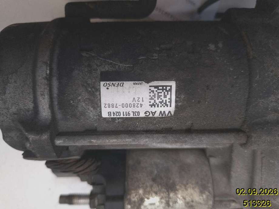 Starter diesel til Audi A6 2011-2014 (Type IV, Fase 1) (C7) (C7) (AUDI|03L 911 024 B|428000-7882|)