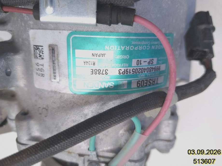 Aircondition kompressor til Honda CR-V 2007-2012 (Type III)  (38810RZVG03|9994804020519P3|)