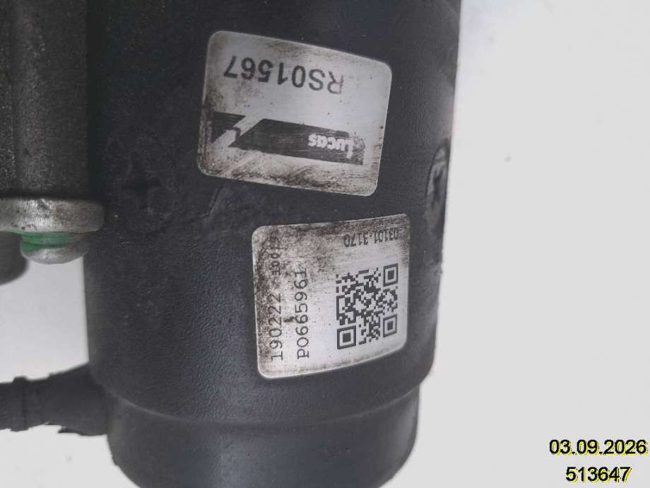 Starter diesel til Hyundai Santa Fe 2006-2009 (Type II, Fase 1)  (36100-27011|RS01567|)